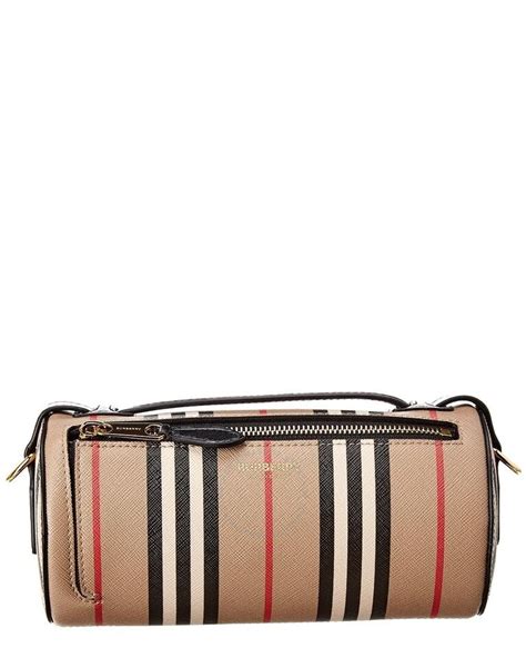 burberry barrel bag review|burberry icon stripe barrel bag.